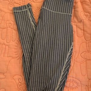 Striped Lululemon leggings